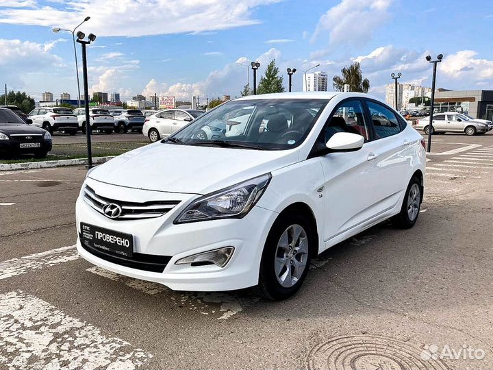 Hyundai Solaris 1.6 МТ, 2015, 139 507 км