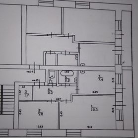 2-к. квартира, 42 м², 1/2 эт.