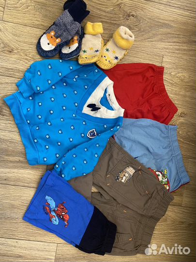Вещи пакетом на мальчика 86-92
