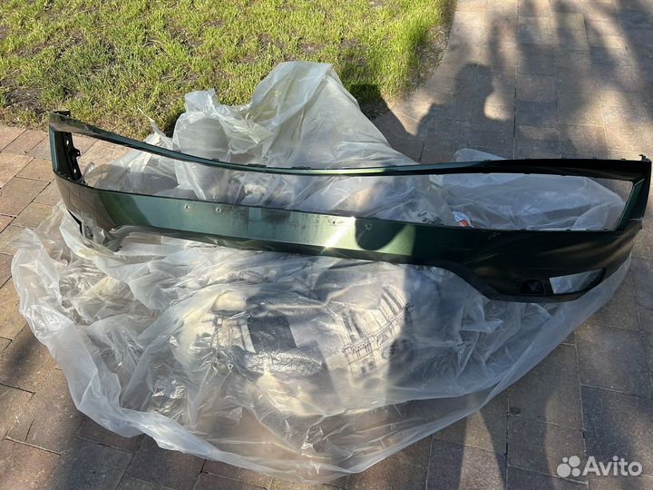 Передний бампер на Skoda Kodiaq 2021 года выпуска