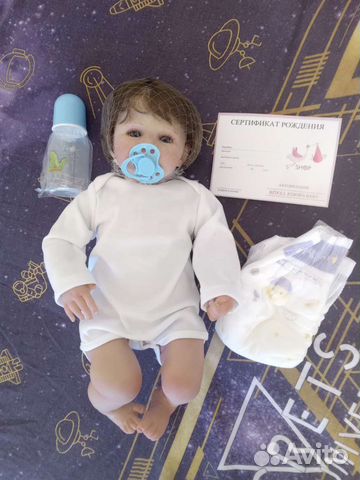 Кукла Реборн силиконовая