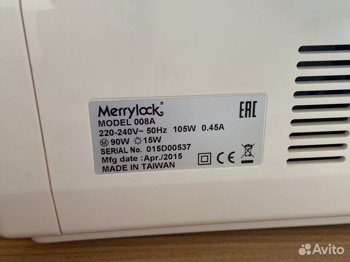 Оверлок Merrylock 008a