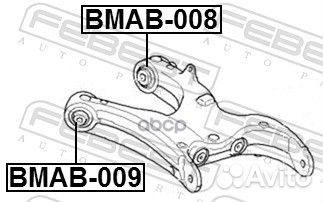 С/б зад. Рычага BMW E70 3.0Si/4.8i 07 bmab-009