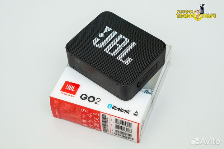 Портативная колонка JBL GO 2 Black