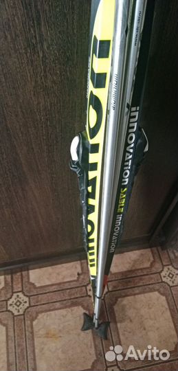 Лыжи батинки палки