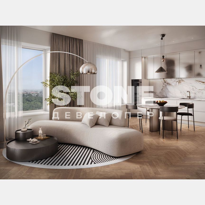 1-к. квартира, 40,5 м², 12/24 эт.