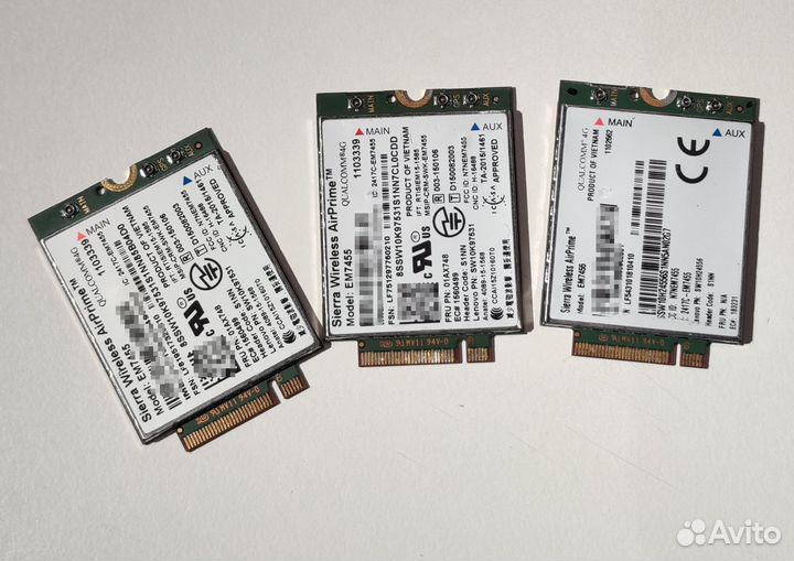 LTE модем Sierra Wireless AirPrime EM7455 (DW5811)