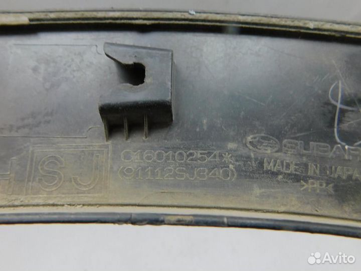 Накладка/расширитель крыла/арки задний правый Subaru Forester