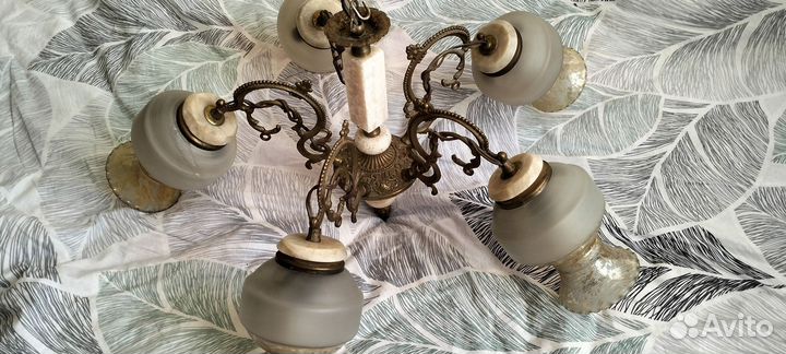 Люстра винтаж бу