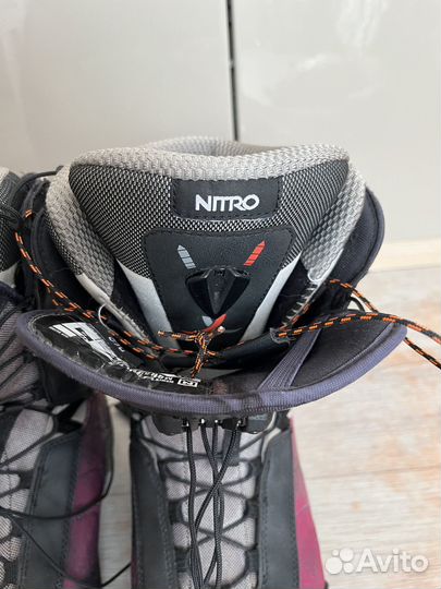 Продам ботинки для сноуборда женские nitro