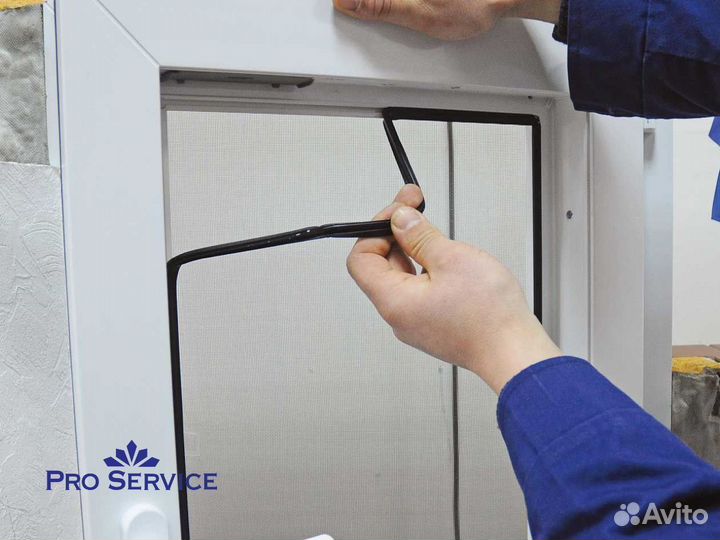 Ремонт пластиковых окон. Замена уплотнителя