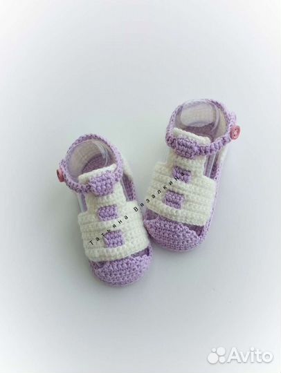 Пинетки-сандалики для девочки и мальчика