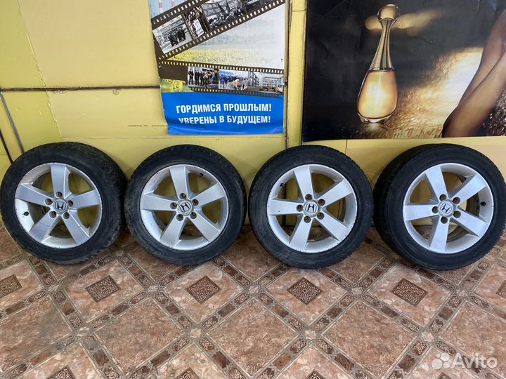 Литые диски r16 Honda civic 4D