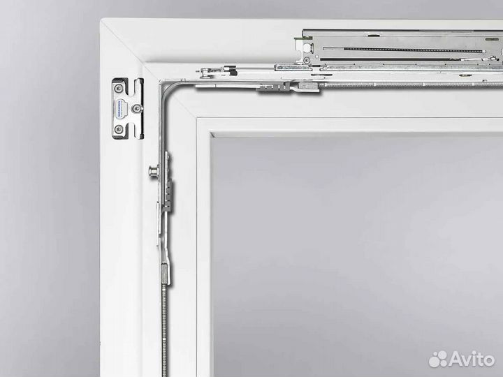 Ремонт окон, фурнитура Евро RAL7278