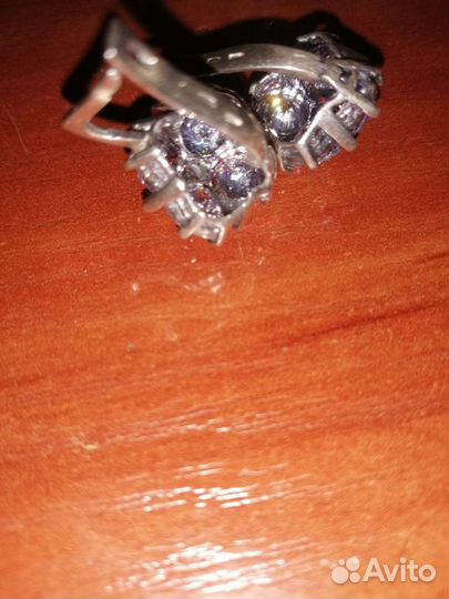 Серьги серебро 925 проба