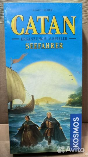 Catan Колонизаторы доп Мореходы на 5-6 игрокоа