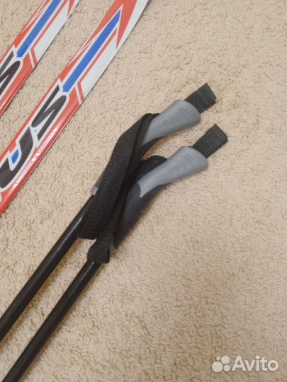 Лыжи, крепления, палки