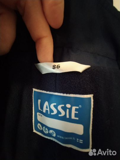 Зимние брюки полукомбинезон lassie 86