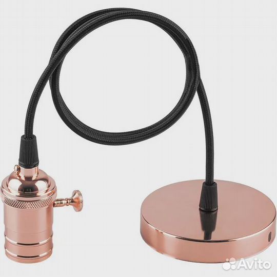 Патрон для ламп со шнуром с выключателем LH129 (а