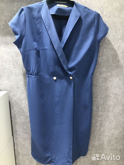 Платье с запахом 52