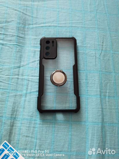Бронированый чехол для huawei p 40 и защитное стек