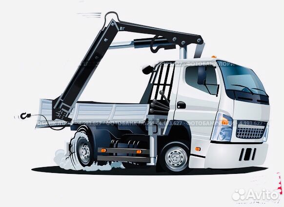 Аренда и услуги манипулятора, борт 10 т, 6 м