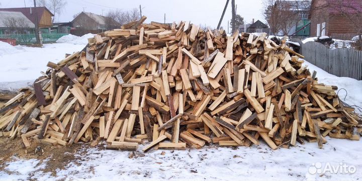 Дрова сухие, колотые