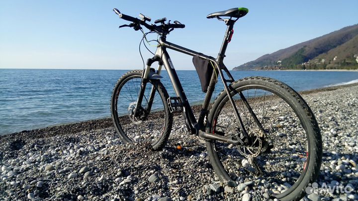 Велоспед карбоновый XT + RockShox soloair