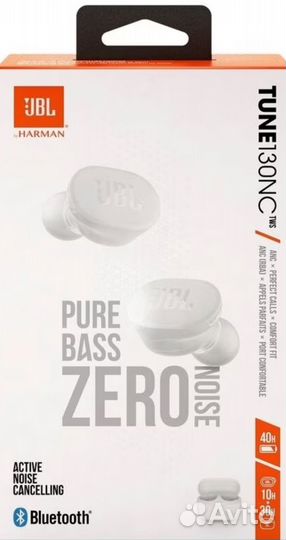 Беспроводные наушники jbl tune 130 nc