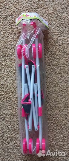 Новая коляска для кукол,набор из бисера, гравюра