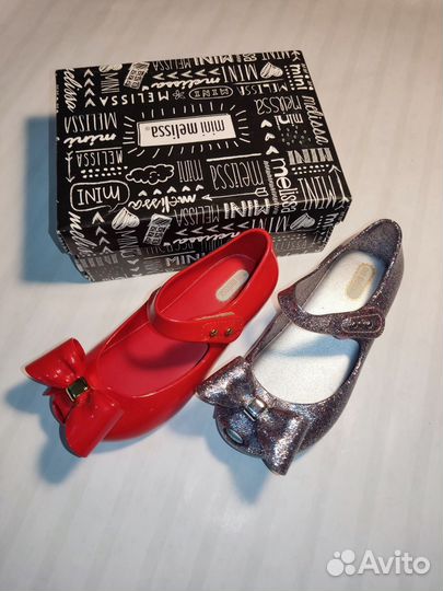 Туфли mini melissa 16.5 см (10 USA)оригинал,новые