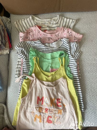 Футболки для девочки 98