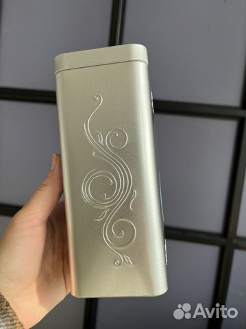 Жестяная банка от чая для сыпучих