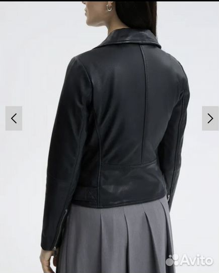 Куртка косуха женская из натуральной кожи