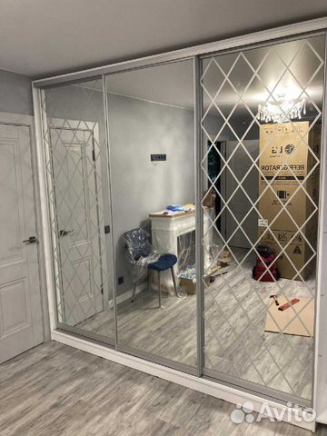 Двери с пескоструйным рисунком ромбы шк-321