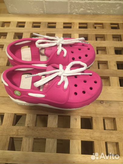 Мокасины Crocs 26р