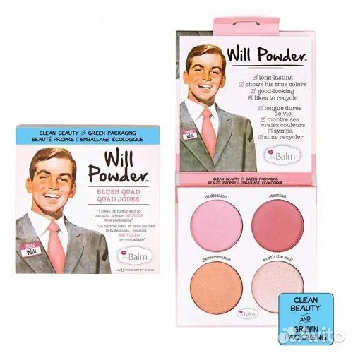 The balm румяна палетка