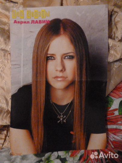 Настенные фотографии Avril Lavigne