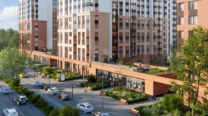 Квартира-студия, 25,6 м², 2/12 эт.