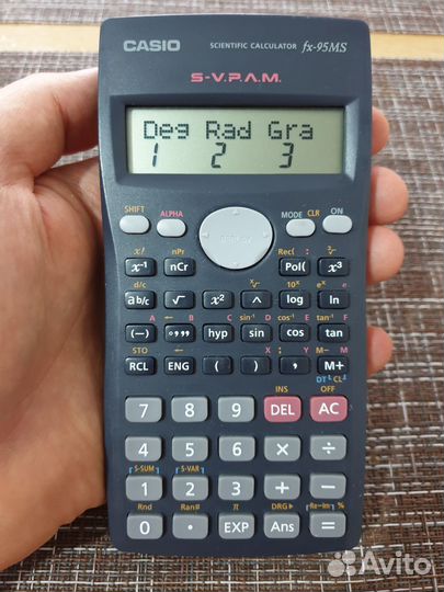 Инженерный калькулятор casio fx-95MS