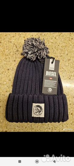 Шапка Брендовая С Помпоном Люкс Качества