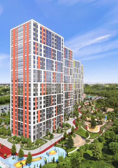 1-к. квартира, 40,4 м², 6/25 эт.