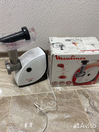 Мясорубка электрическая новая moulinex hv4