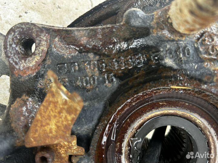 Ступица задняя левая Порш 955, 2006 г