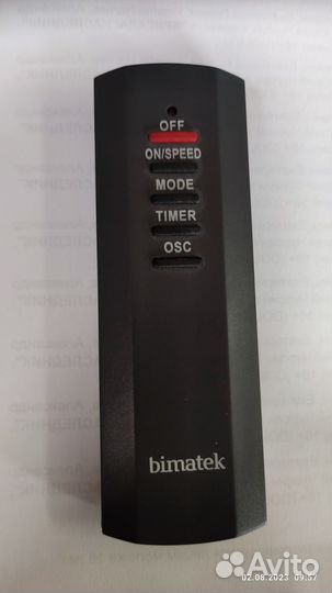 Пульт ду вентилятора Bimatek SF302