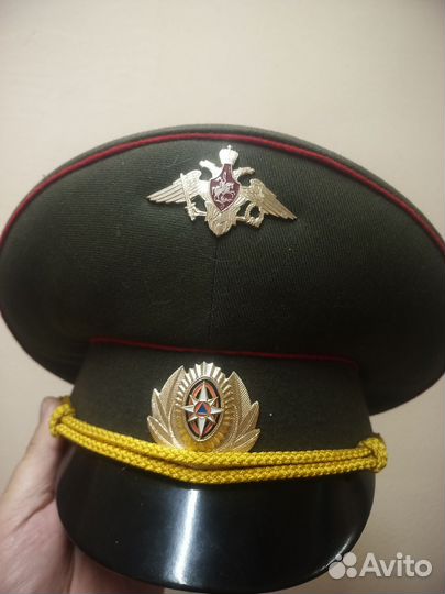 Фуражка офицерская зеленая