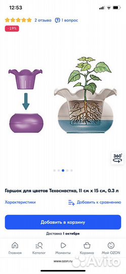 Горшки для фиалок