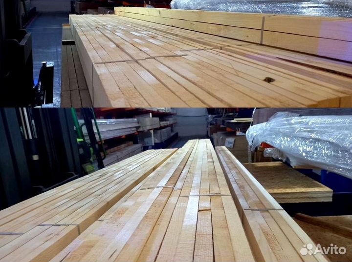 Рейка обрезная сухая 24*48*3000 мм сорт 1-2