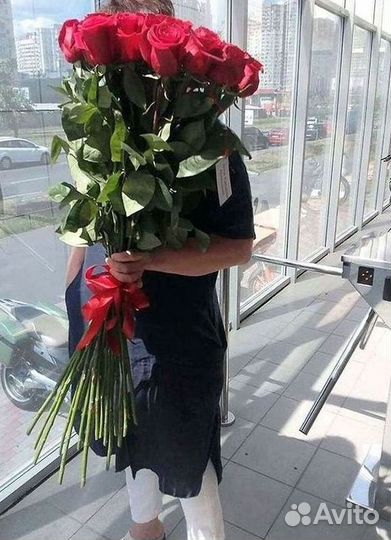 Букет роз 101 роза 51 роза