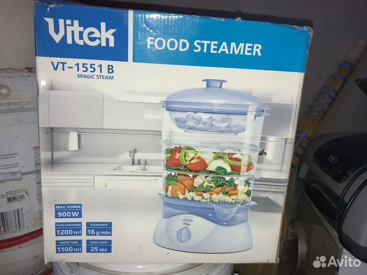 Пароварка vitek